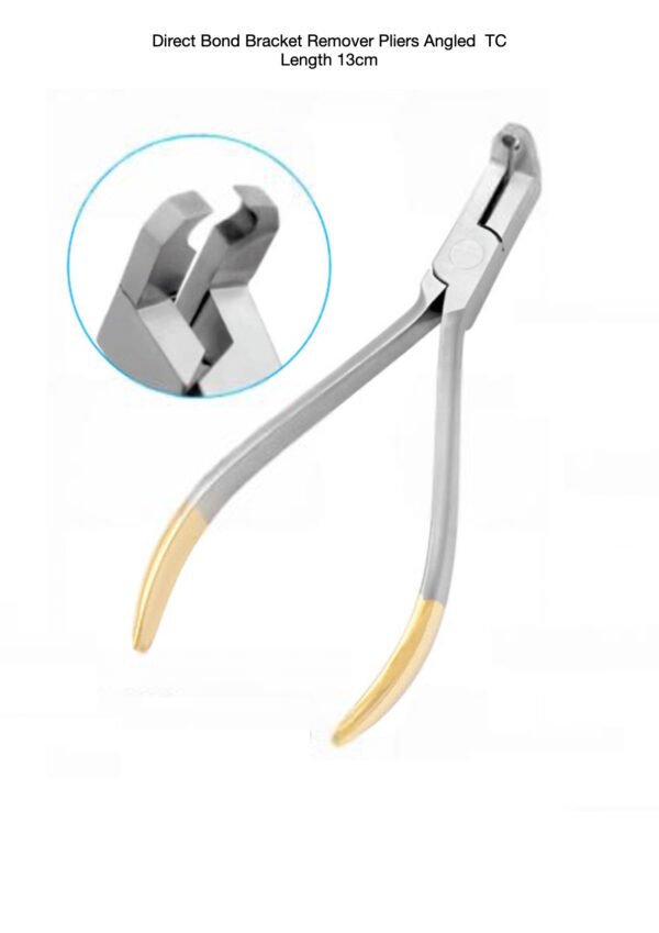 Direct Bond Bracket Remover Pliers Angled TC Length 13cm