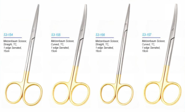 Microsurgery Scissors Metzenbaum - Image 2
