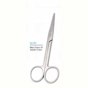 Microsurgery Mayo Scissor str smooth 14.5cm